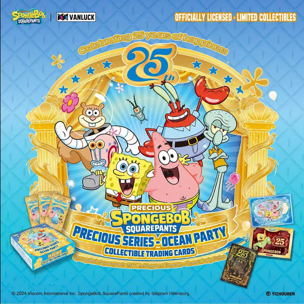 SpongeBob SquarePants 25th Anniversary Undersea Party Trading Cards