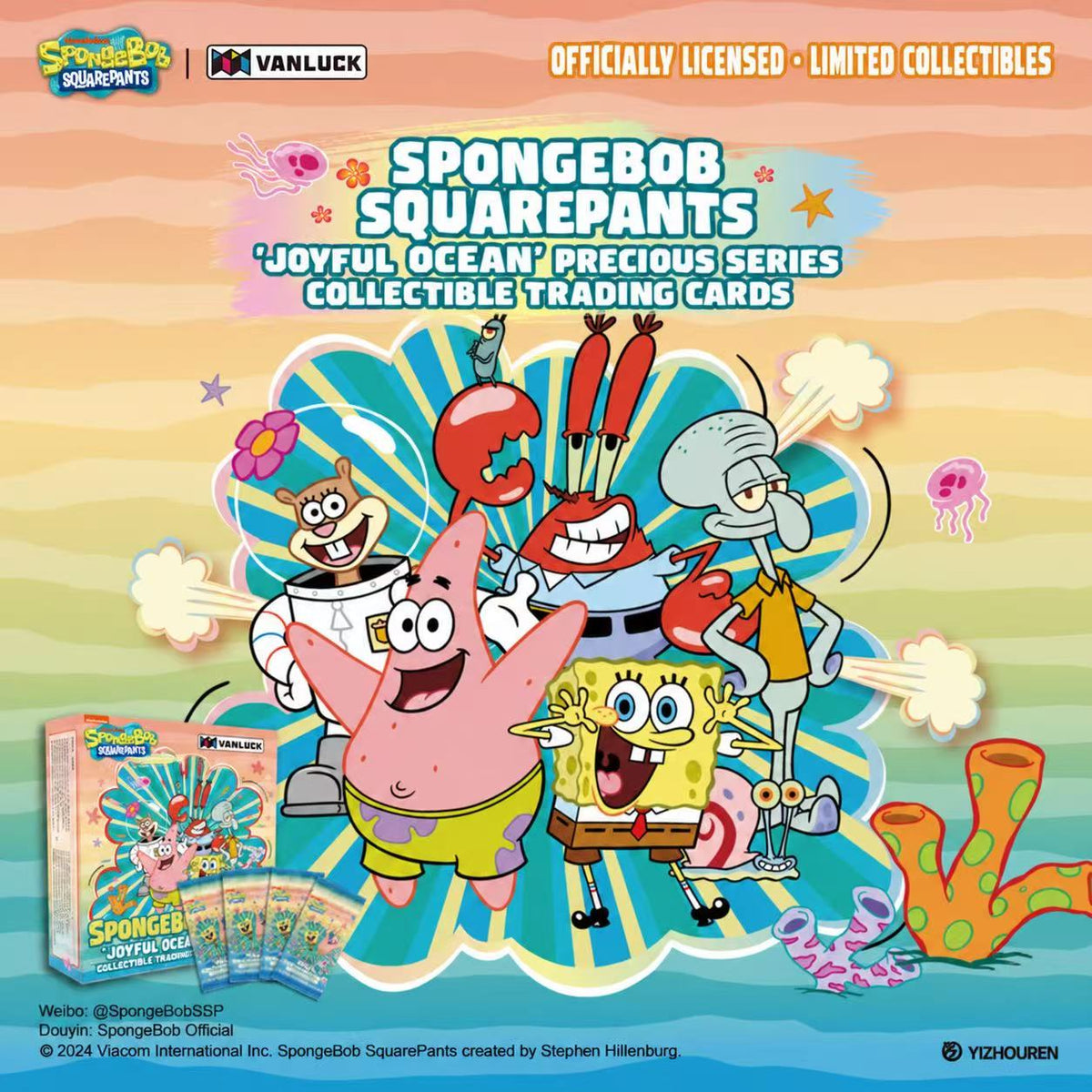SpongeBob SquarePants Joyful Ocean Trading Cards
