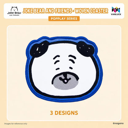 Joke Bear And Friends Series Woven Coaster