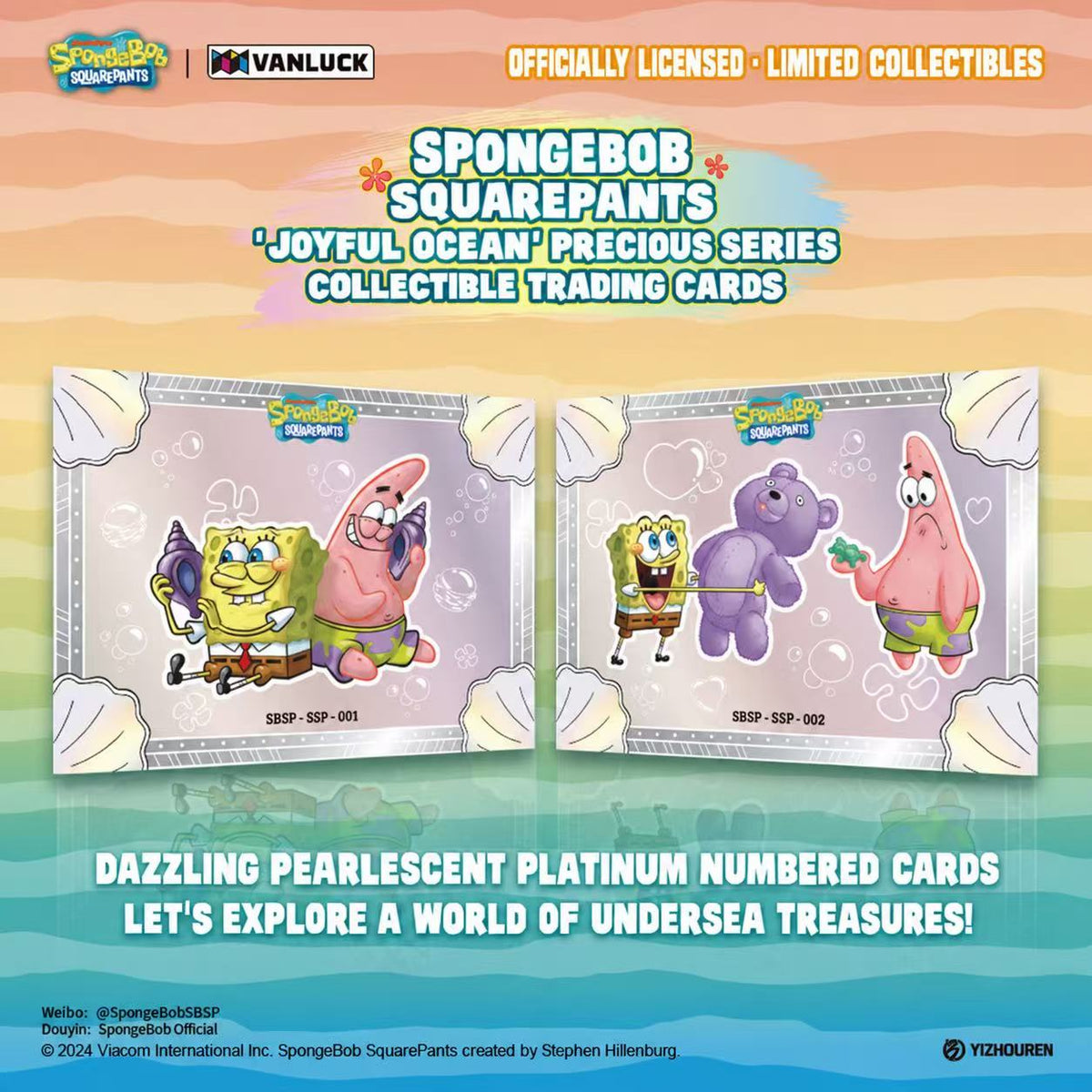SpongeBob SquarePants Joyful Ocean Trading Cards