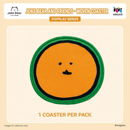 Joke Bear And Friends Series Woven Coaster