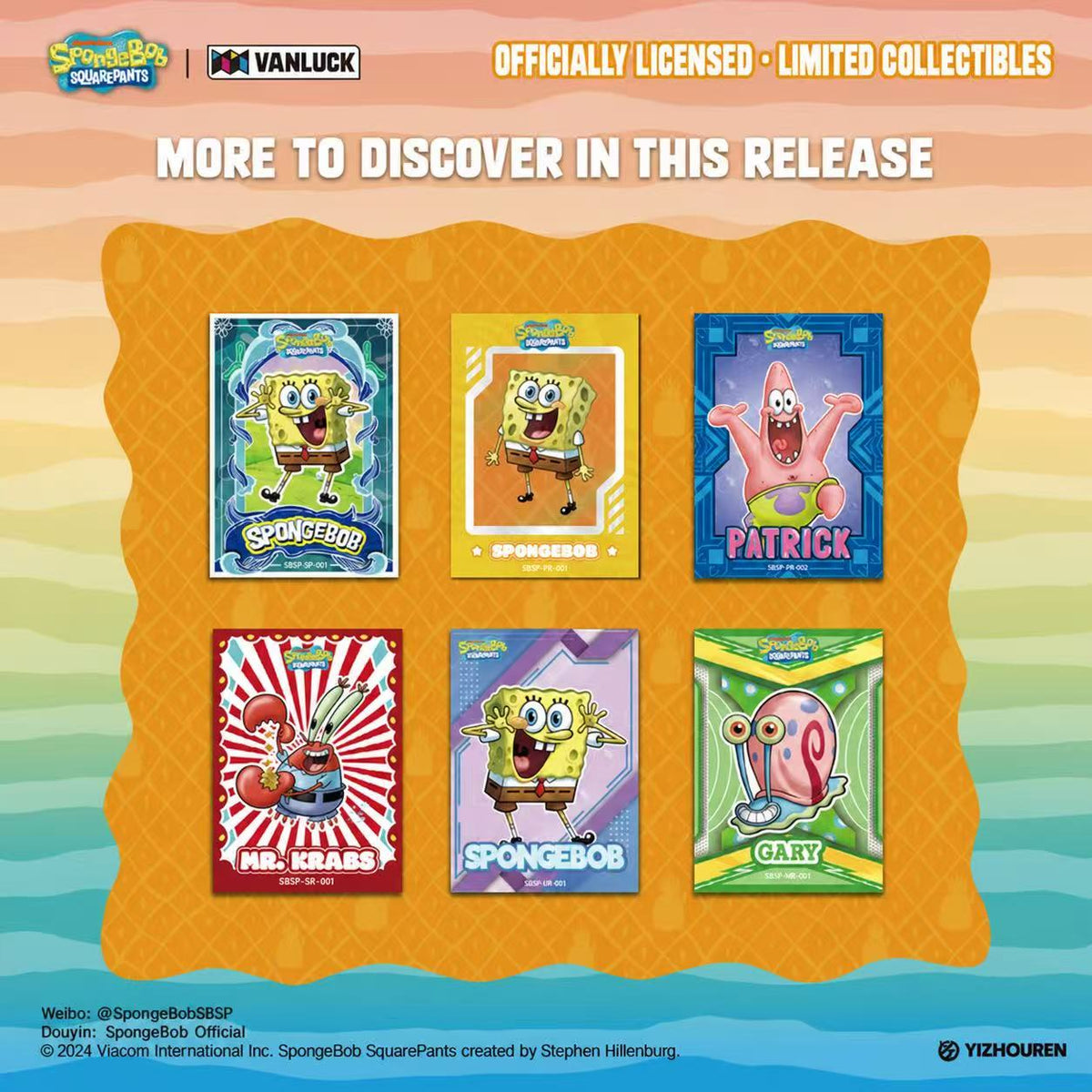 SpongeBob SquarePants Joyful Ocean Trading Cards
