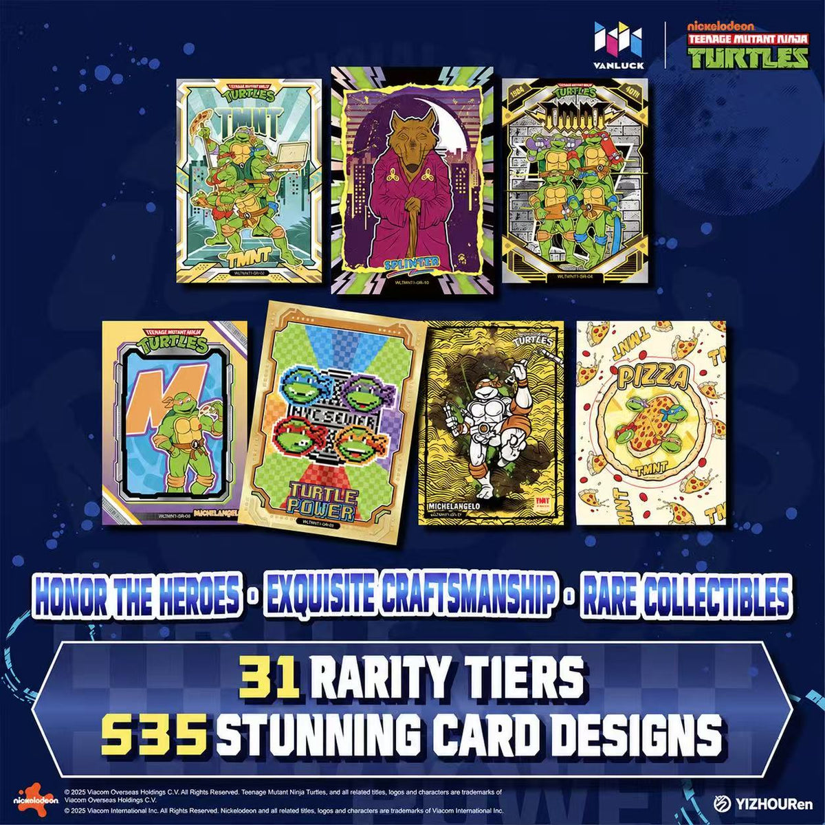 Teenage Mutant Ninja Turtles "Mirror Zenith City Heroes" Trading Cards