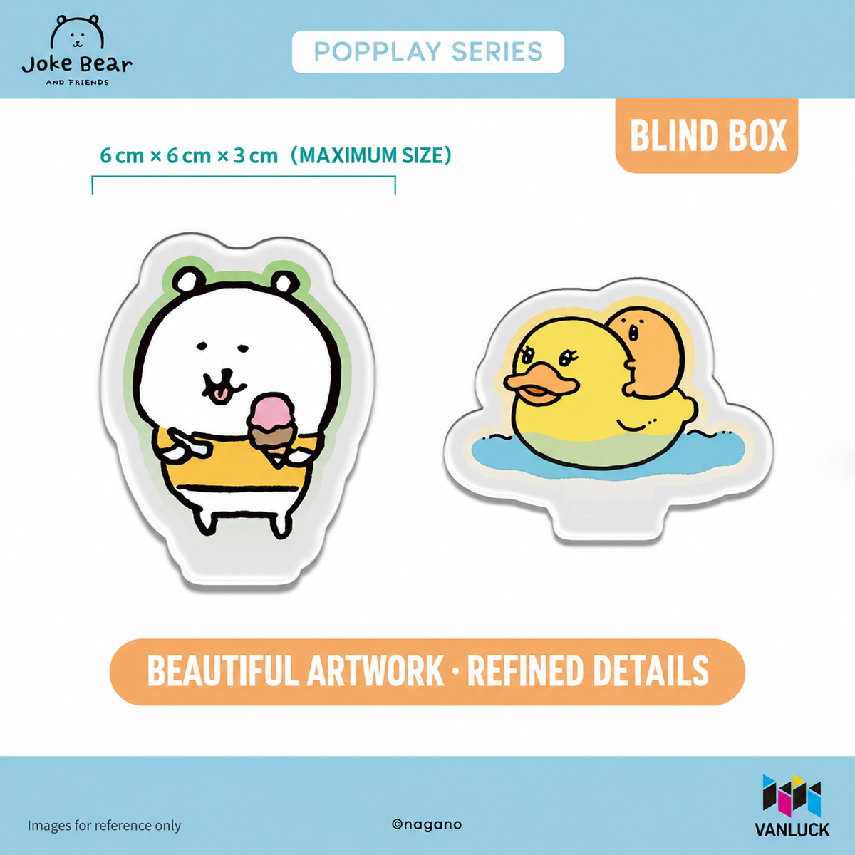 Joke Bear And Friends Series Acrylic Stand Blind Box