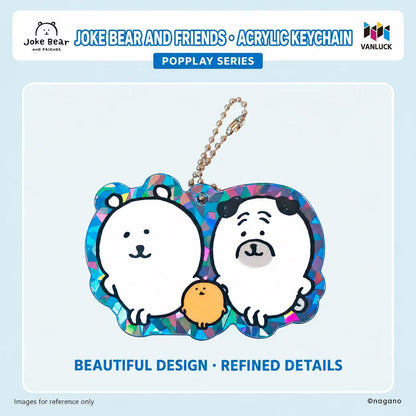 Joke Bear And Friends Series Flat Acrylic Pendant