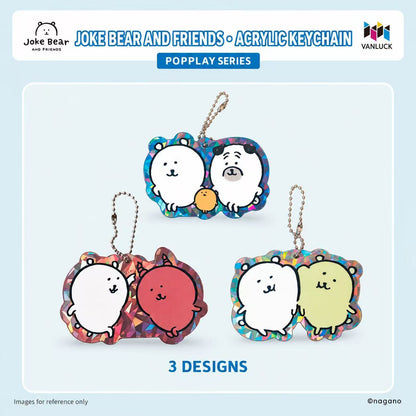 Joke Bear And Friends Series Flat Acrylic Pendant