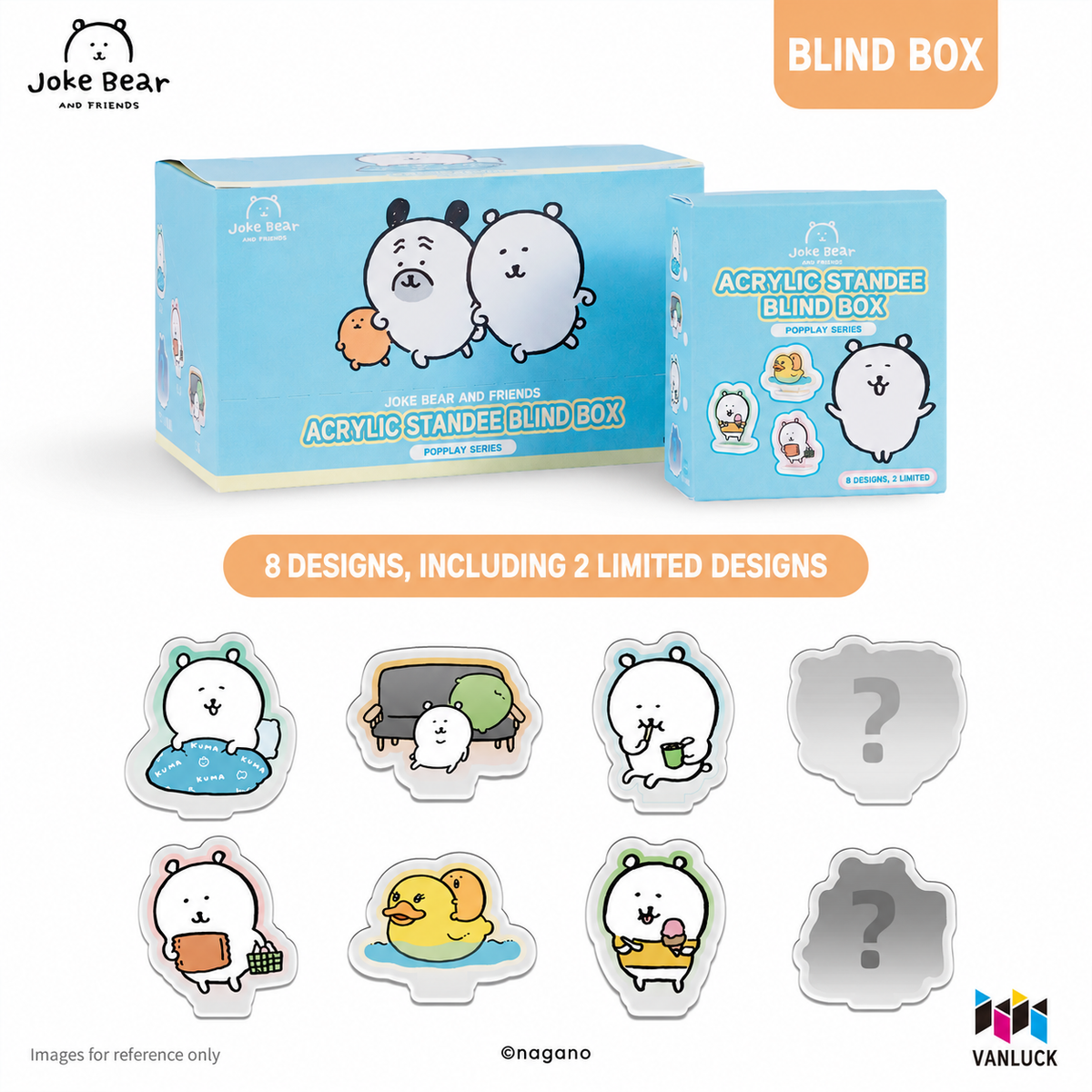 Joke Bear And Friends Series Acrylic Stand Blind Box