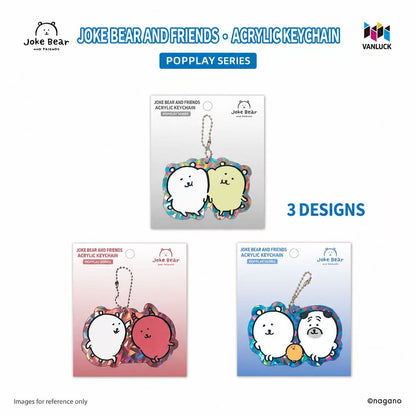 Joke Bear And Friends Series Flat Acrylic Pendant
