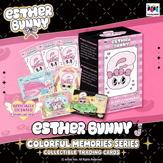 EstherBunny Colorful Memory Trading Cards
