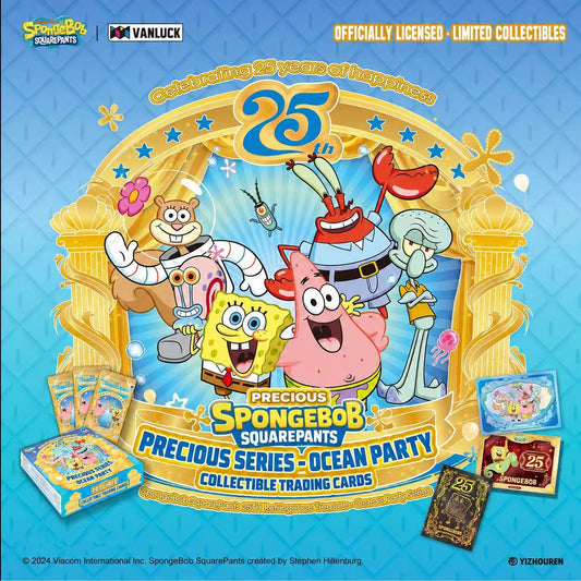 SpongeBob SquarePants 25th Anniversary Undersea Party Trading Cards