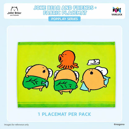 Joke Bear And Friends Series Fabric Placemats