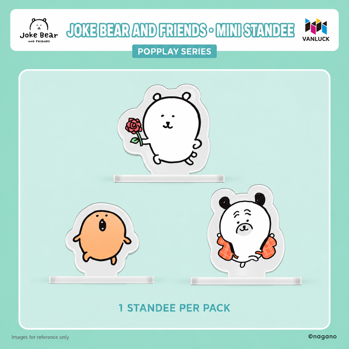 Joke Bear And Friends Series Mini Acrylic Stand