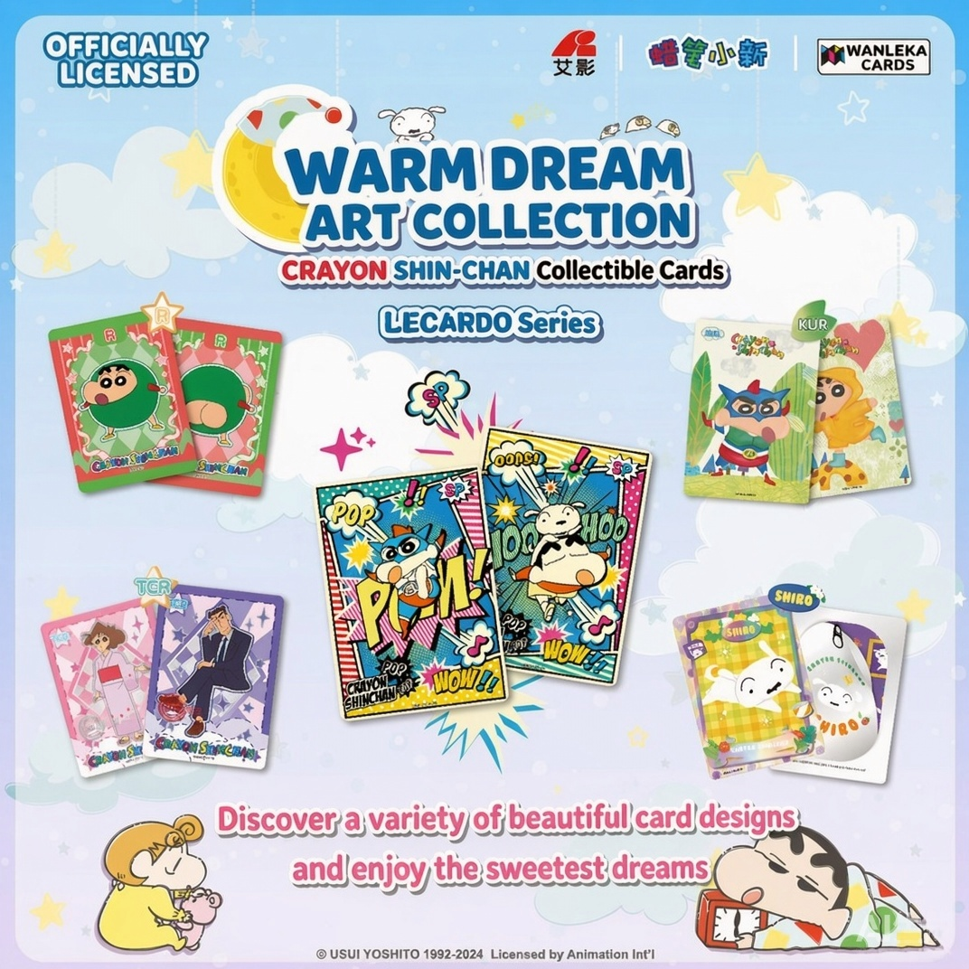 Crayon Shin-chan :'Dreamy Doodles" Trading Cards