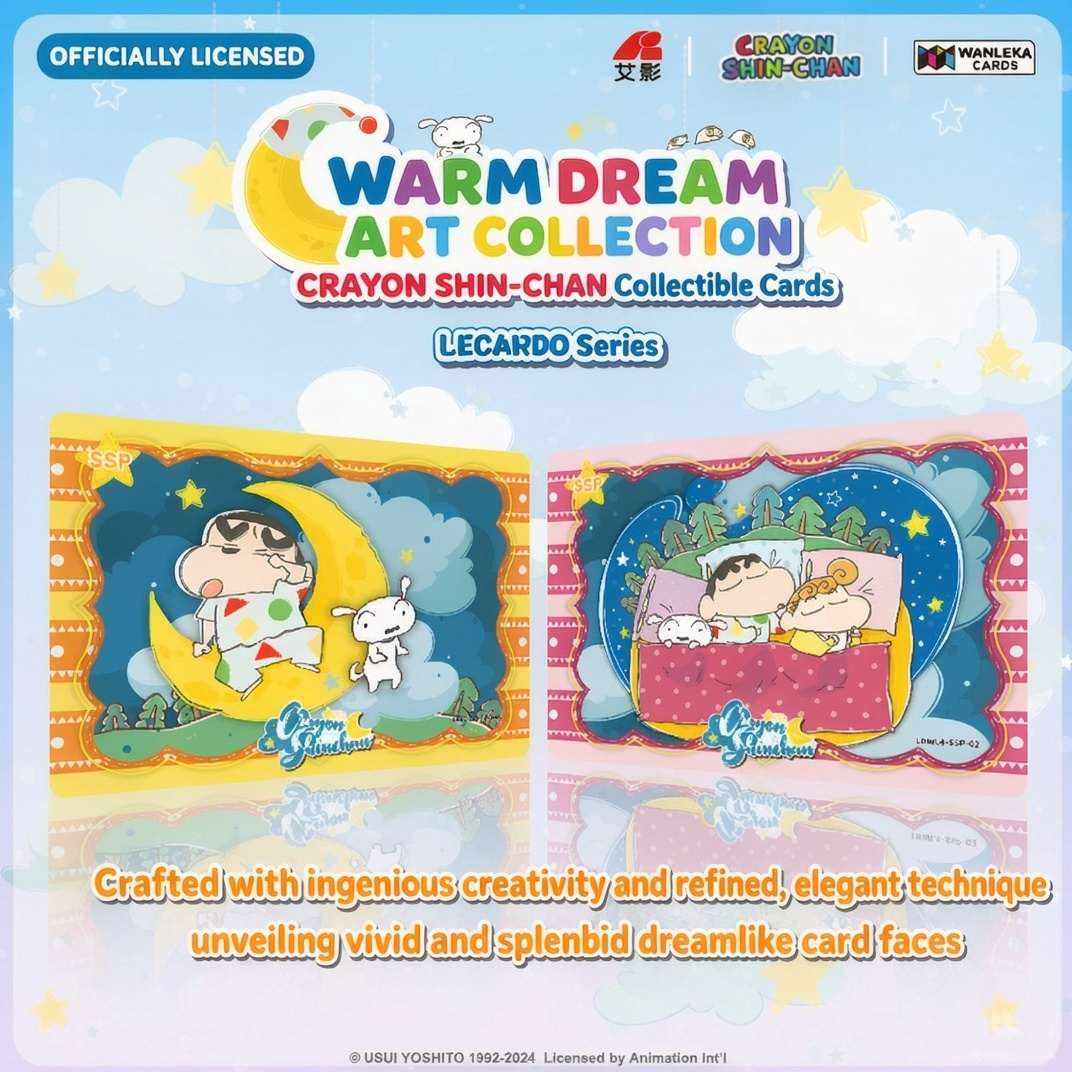 Crayon Shin-chan :'Dreamy Doodles" Trading Cards