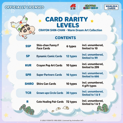 Crayon Shin-chan :'Dreamy Doodles" Trading Cards